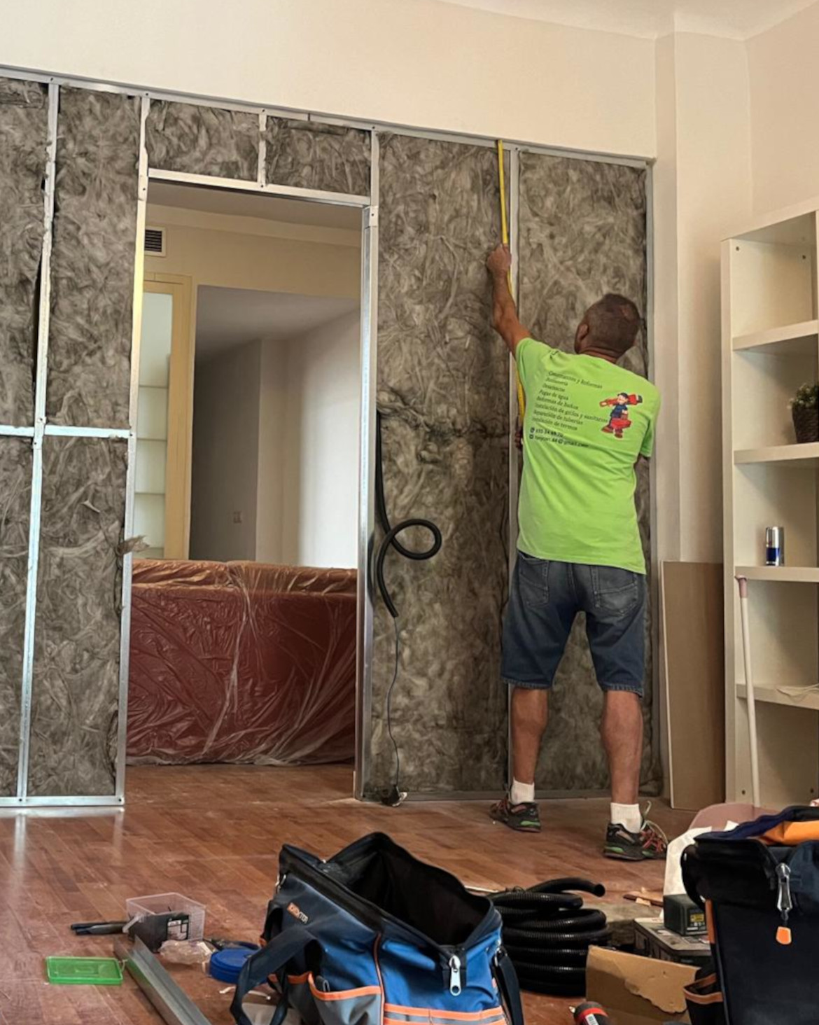 Trabajos de reparación